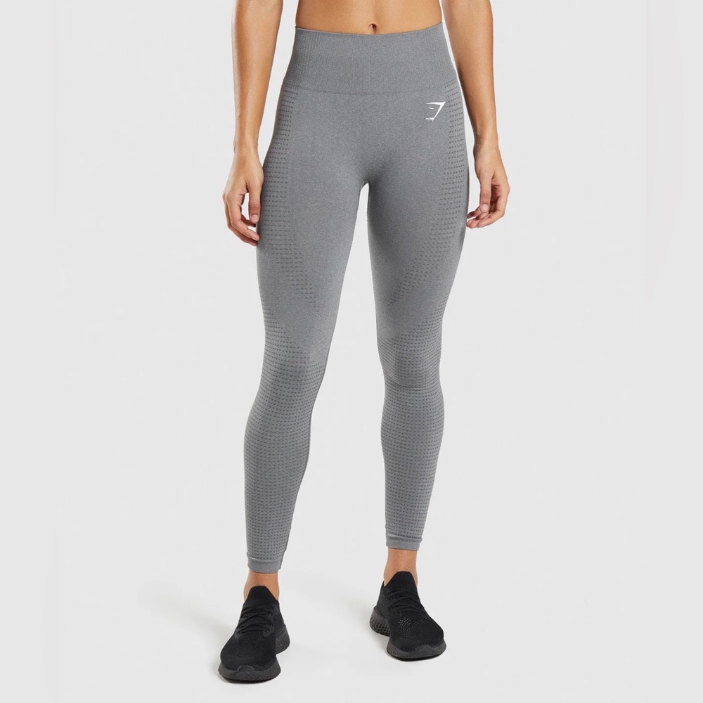 Gymshark Vital Seamless Leggings - Smokey Grey Marl